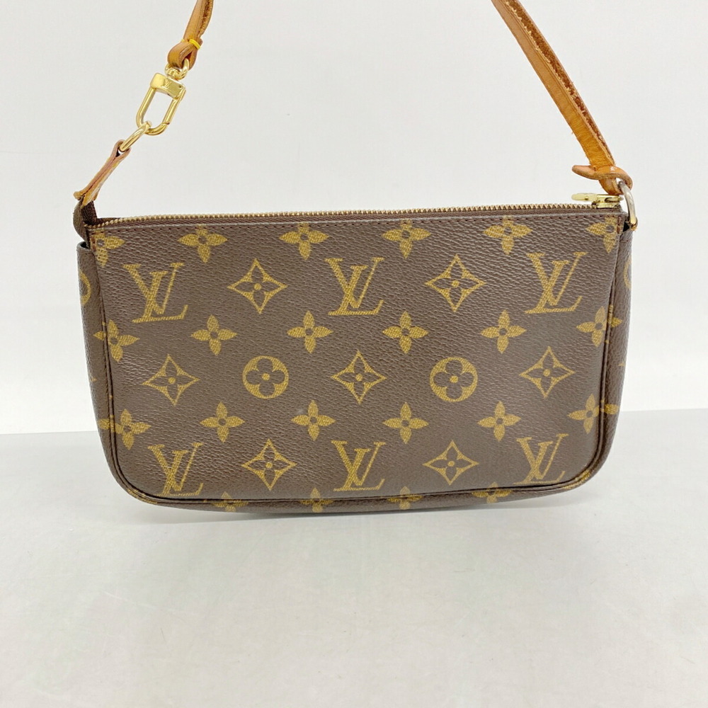 LOUIS VUITTON Brown Monogram Pochette Pouch - Picture 10 of 10